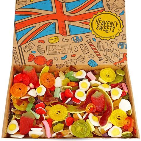 Buy Pick & Mix Sweets Gift Box - Birthday Gift for Him Her Christmas ...