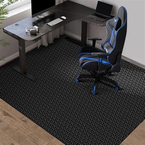 FURKIT Office Chair Mat for Hard Floor, 50"x60" Large Computer Chair ...