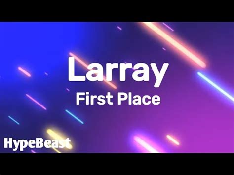 Larray First Place 的图像结果