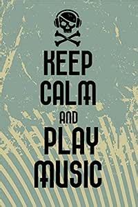 Canvas Champ Keep calm and Play Music (Small) Poster : Amazon.in