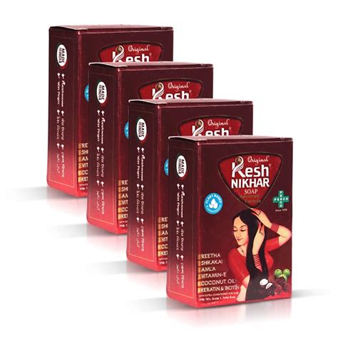 Buy KESH NIKHAR SUPREME Advanced Formula Soap For Hair Wash Shampoo Bar ...