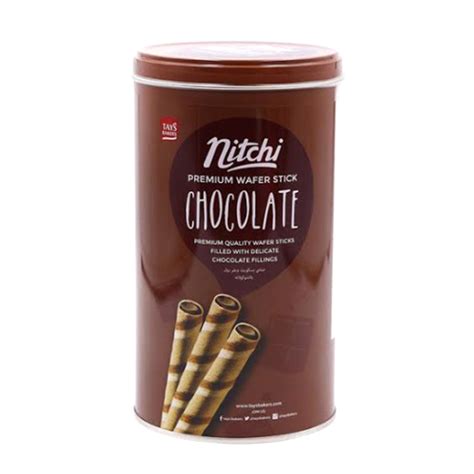 Nitchi Premium Wafer Stick - Chocolate - 330Gm | Daraz.com.bd