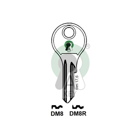 DM8 Silca DM63 DM15 DOM-1D DO8 - Zylinderschlüssel