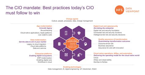 The CIO mandate: Best practices today's CIO must follow to win - HFS Research