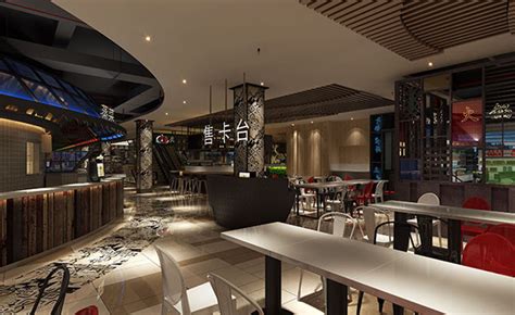 【案例】惠州铁匠烤鱼餐厅设计-工业风餐厅设计餐饮设计 - 品格空间设计