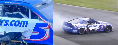 Kyle Larson Crash Horrific Crash Mars End Of NASCAR's Nationwide