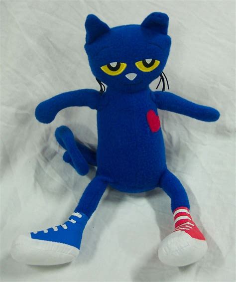 MerryMakers James Dean PETE THE CAT CHARACTER 13" Plush Stuffed Animal ...
