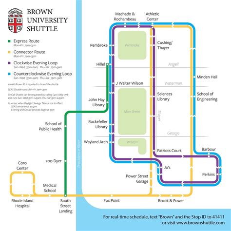 Transit Maps: Brown University