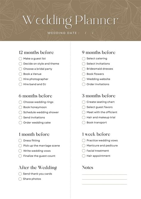 Printable backyard wedding checklist | Beachweddingtips.com