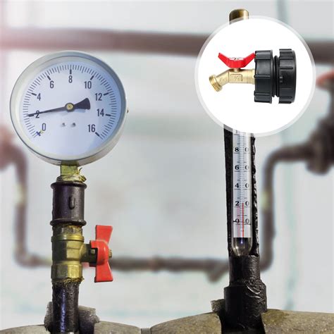 Moluckfu Ibc Water Tank Adapter IBC Tote Adapter Black Plastic 1Set 5 ...