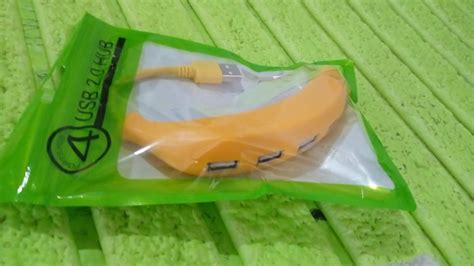 Buy Banana Shape 4-Port USB Hub | 2.0 USB Splitter – Tarika’z