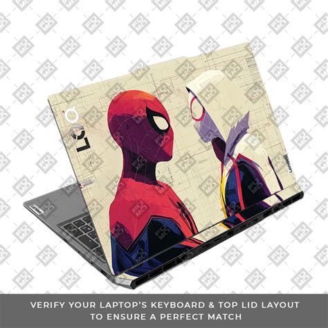 Spider Man X Spider Gwen Lenovo LOQ 2024, 2025 Laptop Skin