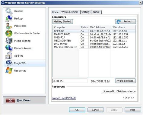 Add-In: Magic WOL 1.2.715.1