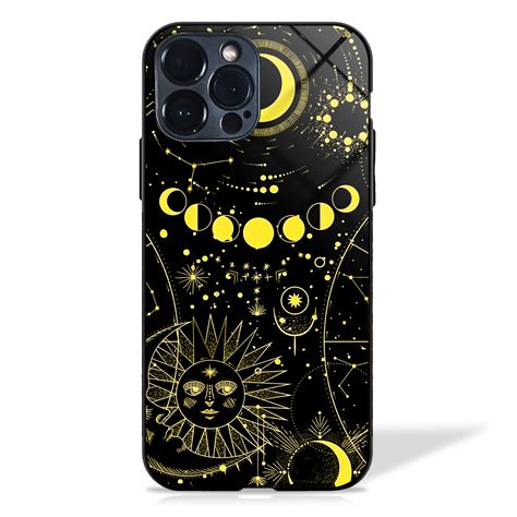 Lunar Radiance Horoscope Glass Case (5 Color Variant) – MW Stuffs