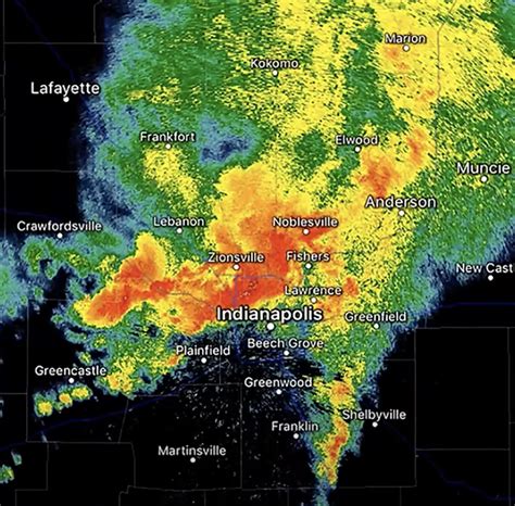 Image result for How to Read Weather Radar