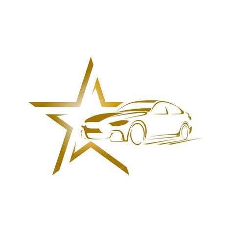 Premium Vector | Car logo design, star car logo template
