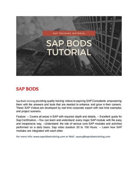 Image result for SAP BODS Tutorials