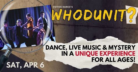 WHODUNIT? A jazzy night of mystery, live music & dance, Harbourfront ...