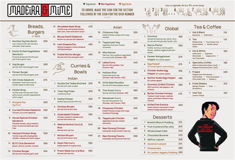 Menu at Madeira & Mime Powai, Mumbai, Trans Ocean House