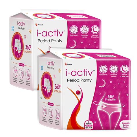 i-activ Period Panty, Disposable | Size 31 to 48 – Wellify