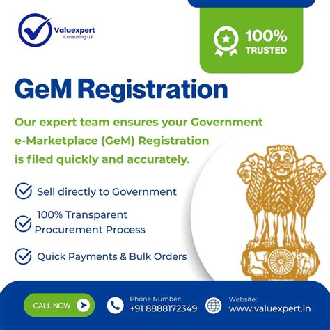 GeM Registration | Valuexpert