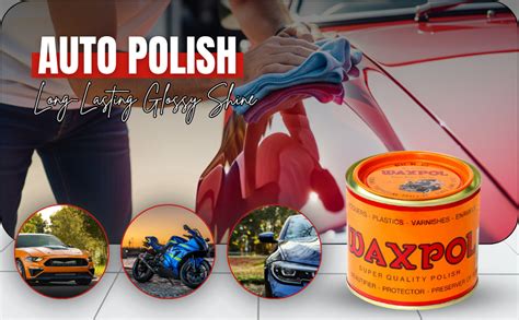 Waxpol Auto Polish 500 gm with Carnauba Wax – Multi-Surface Polish for ...