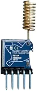 REYAX RYLR998 UART Interface 868/915 MHz Lora Module with Antenna FCC ...