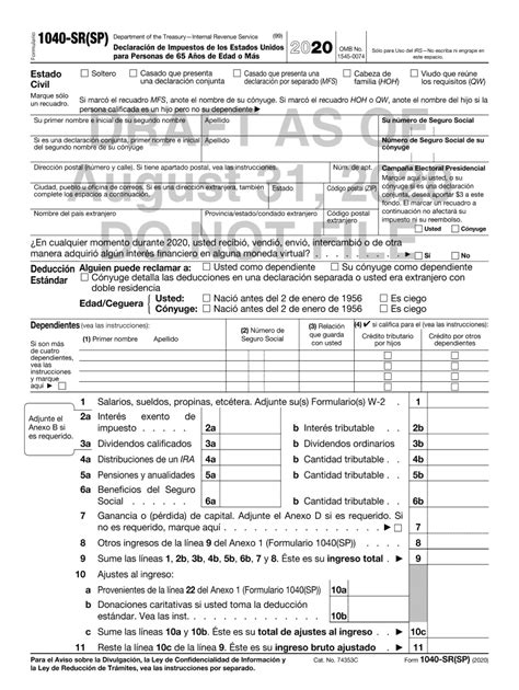 Tax Return In Spanish - Fill Online, Printable, Fillable, Blank | pdfFiller