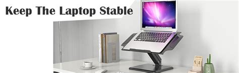 Rife Ergonomic Aluminum Height Adjustble Computer Stand Riser and Multi ...