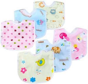 Lilz caress Bib for Infants Daily Use Super Soft Cotton Fast-Dry ...