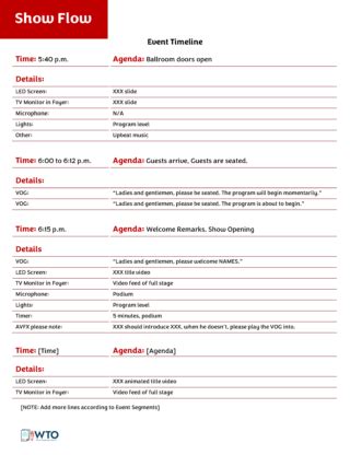 Image result for Trade Show Program Flow