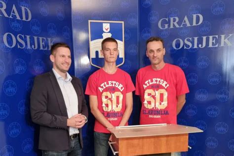 Radić čestitao atletičaru AK „Slavonija-Žito“ Dominiku Škorjancu na ...