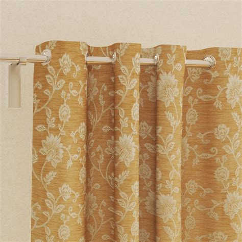 Buy Morris Vallarta Set of 2 Jacquard Light Filtering Window Curtains ...