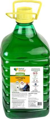 HERBAL STRATEGI Mosquito Cold Fogging Indoor Liquid 100% Herbal Non ...