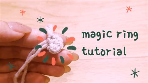 Image result for YouTube Crochet Magic Ring Tutorial