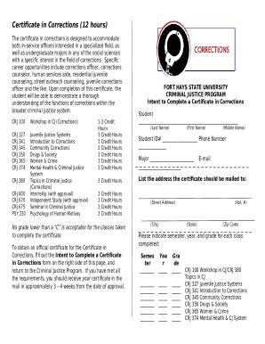 Graduate Certificate in Corrections Leadership ... - ASU Online Doc ...