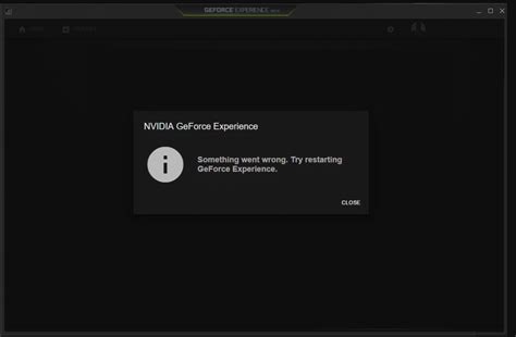 NVIDIA GeForce Experience Error Code 0X0003 的图像结果