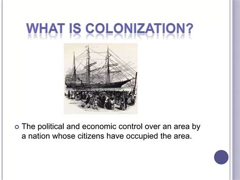 Image result for What Is Colonization