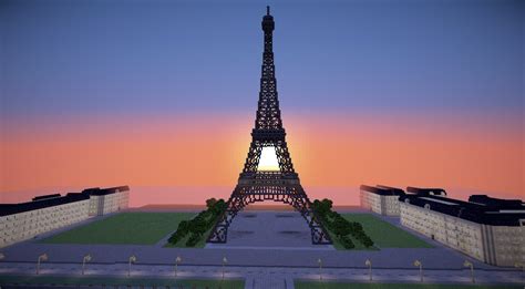 Eiffel Tower Minecraft Tutorial Commentary 的图像结果