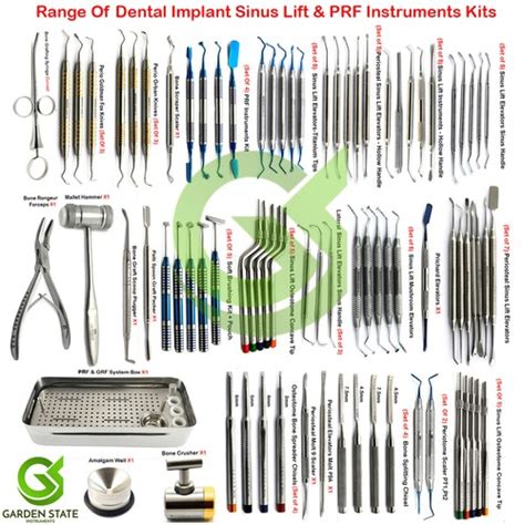 Buy Range Of Implant Dental Sinus Lift Elevators Tunneling,PRF,Membrane ...