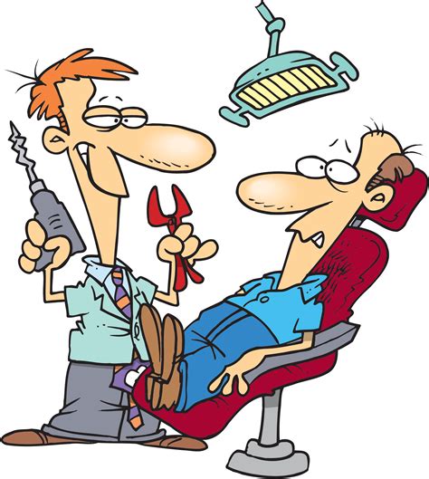 Pics Photos Dentist Clip Art - Scared Dentist Cartoon - Png Download ...