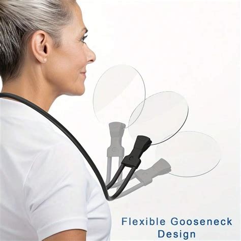 Lupa, Lente de aumento, Lupa viva-voz para leitura, Lupa ajustável com ...