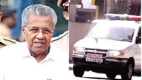Security lapse: CM Vijayan's escort vehicle meets with accident, three ...