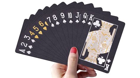 Download A Mysterious Game of Black Playing Cards Wallpaper ...