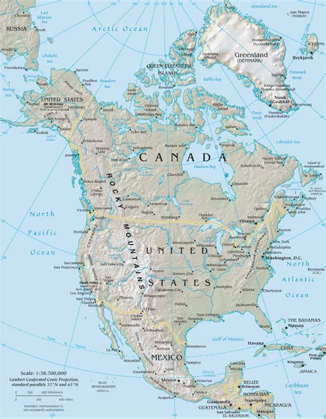 North America Map With Longitude Lines at webmarcoblog Blog