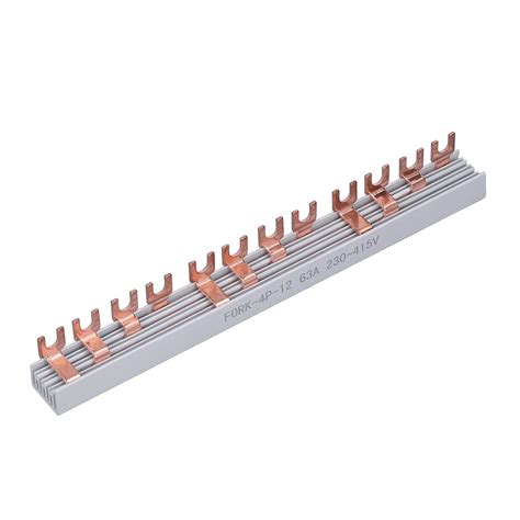 Screws Terminals Strip, 230‑415V 63A 12 Positions Screw Terminal Block ...