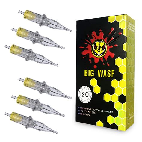 BIGWASP 4th Generation Premium Tattoo Needle Cartridges #12 Standard 3 ...