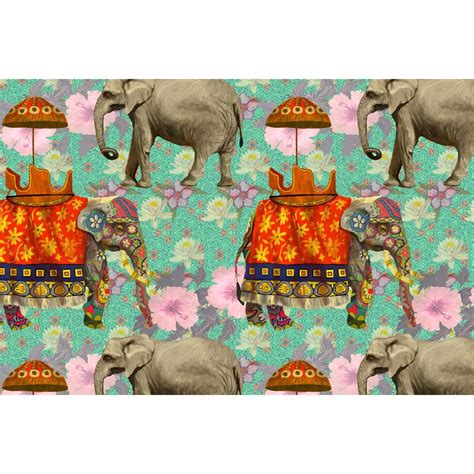 ArtzFolio Indian Elephants D2 Art & Craft Gift Wrapping Paper | Plain ...