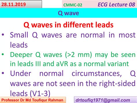ECG-Q wave | PPT