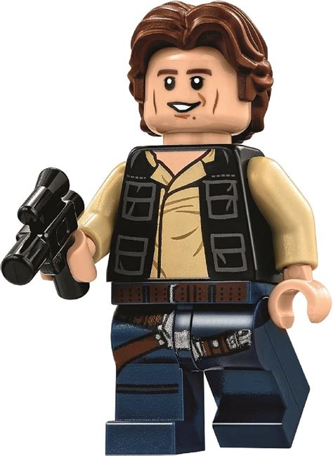Amazon.co.jp: LEGO Star Wars Minifigure from Death Star - Han Solo Wavy ...